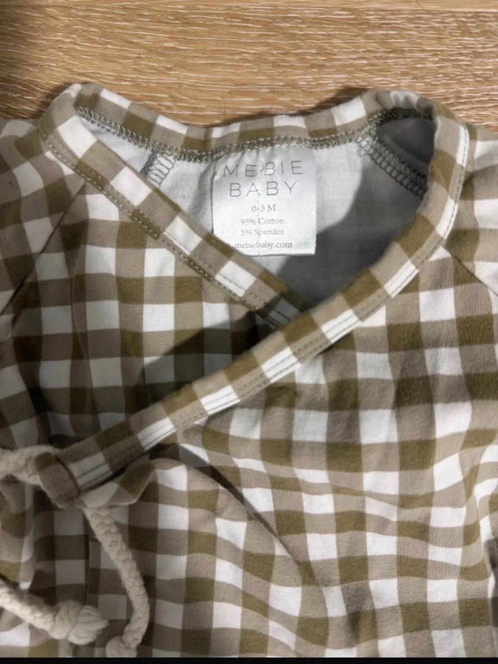 Mebie Baby gingham matching